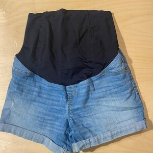 Isabel Maternity MIDI Short Jean Shorts 2/26 (JG)